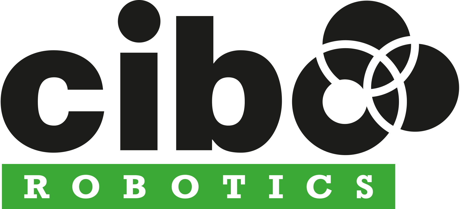 cibo robotics logo zwart